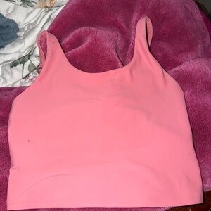 Pink Women's athletic top
